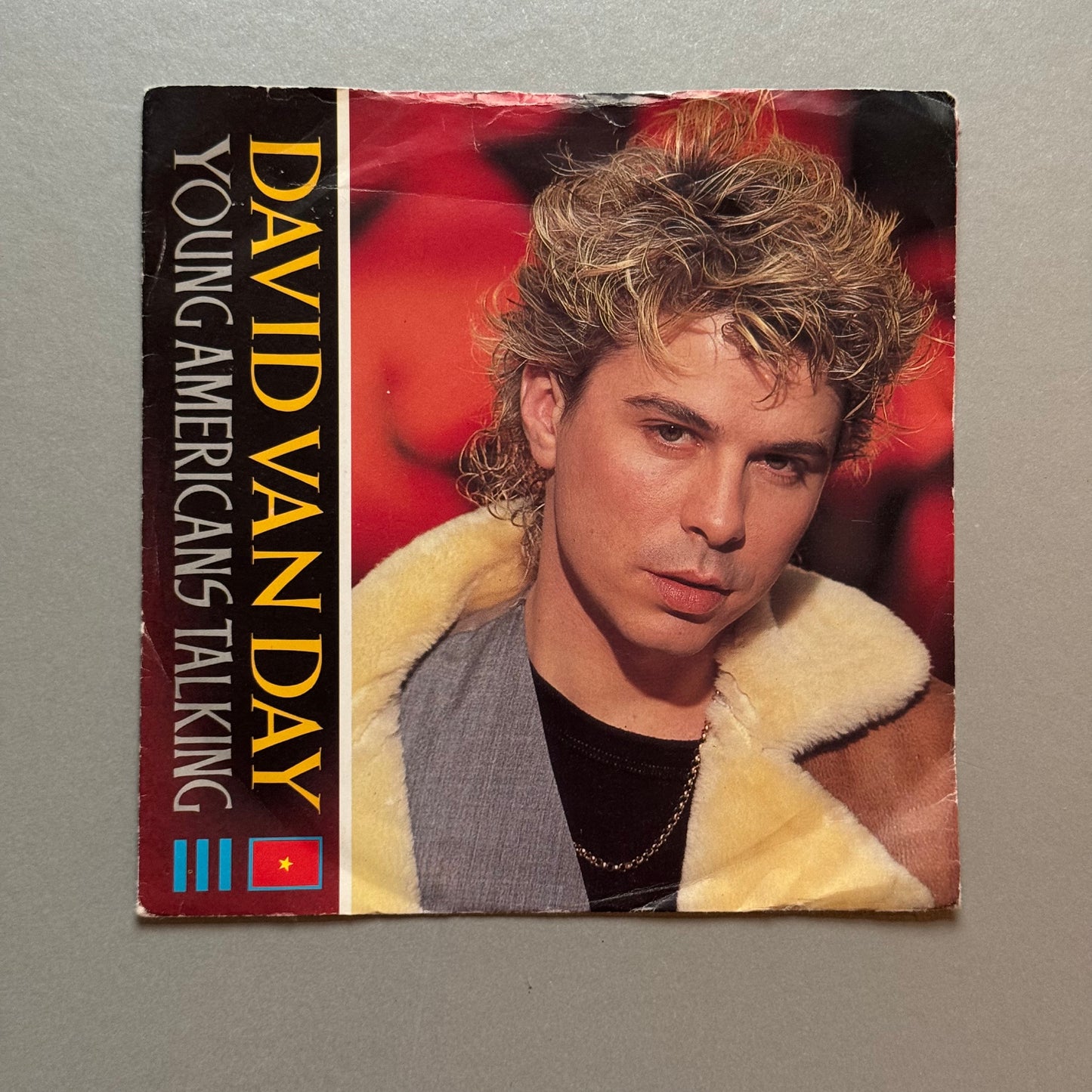 David Van Day Young Americans Talking UK 7” single