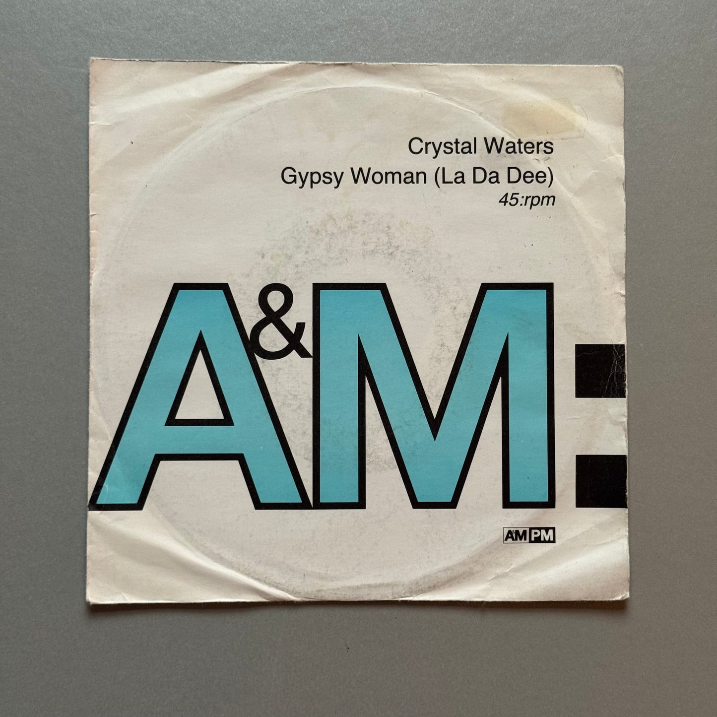 Crystal Waters Gypsy Woman (La Da Dee) UK 7” single