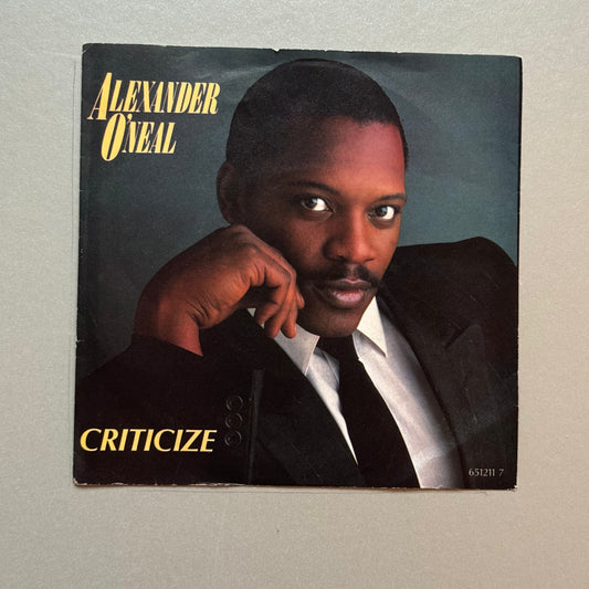 Alexander O’Neal Criticize UK 7” single