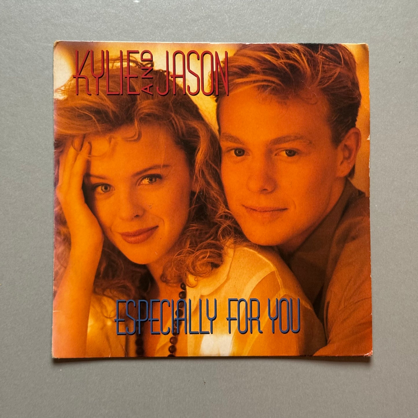 Kylie Minogue and Jason Donovan Especially for You UK 7” single