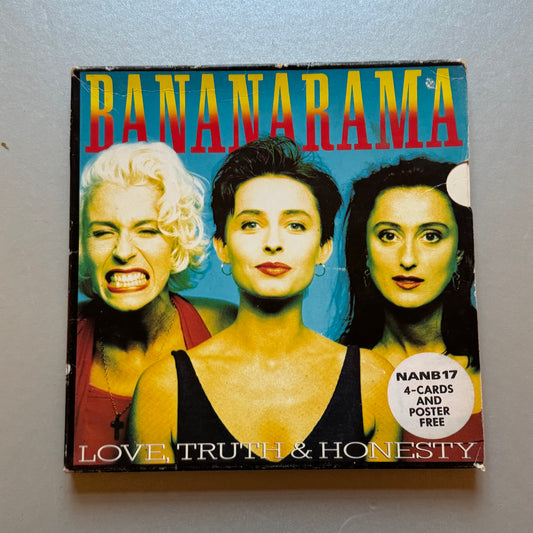 Bananarama Love, Truth and Honesty UK 7” boxed single w/poster and postcards