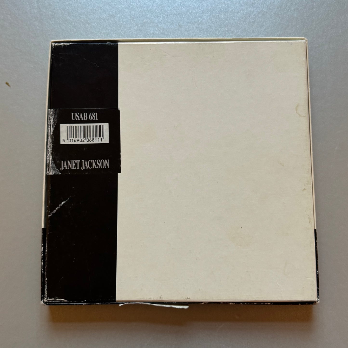 Janet Jackson Come Back to Me UK 7” boxed single w/poster and metal badge