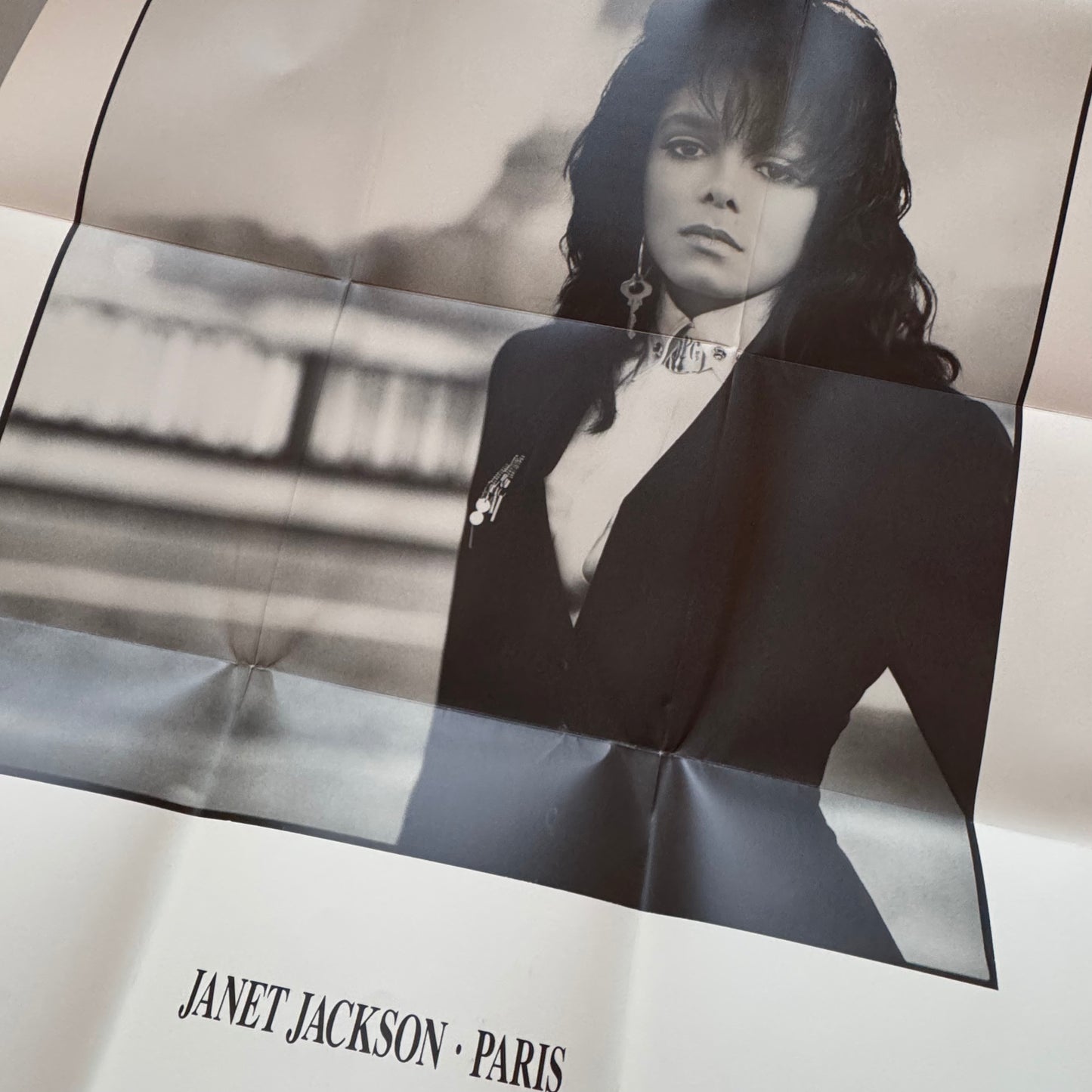 Janet Jackson Come Back to Me UK 7” boxed single w/poster and metal badge