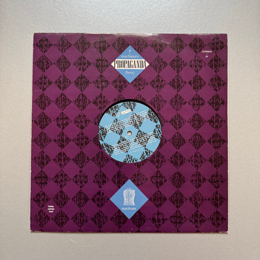 Propaganda P:Machinery (The Beta Wraparound) UK 12" single