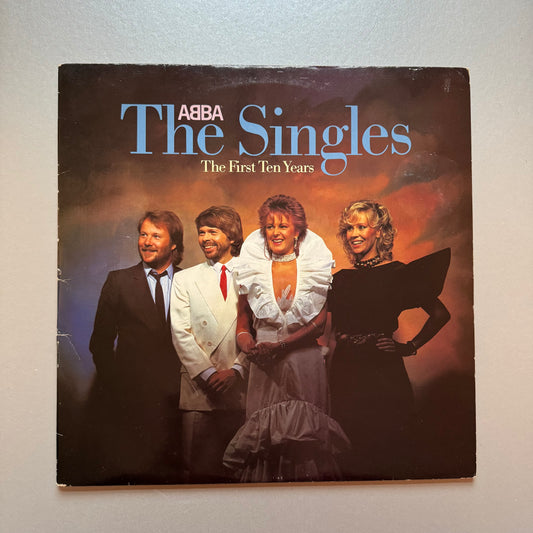 ABBA The Singles the First 10 Years UK vinyl LP