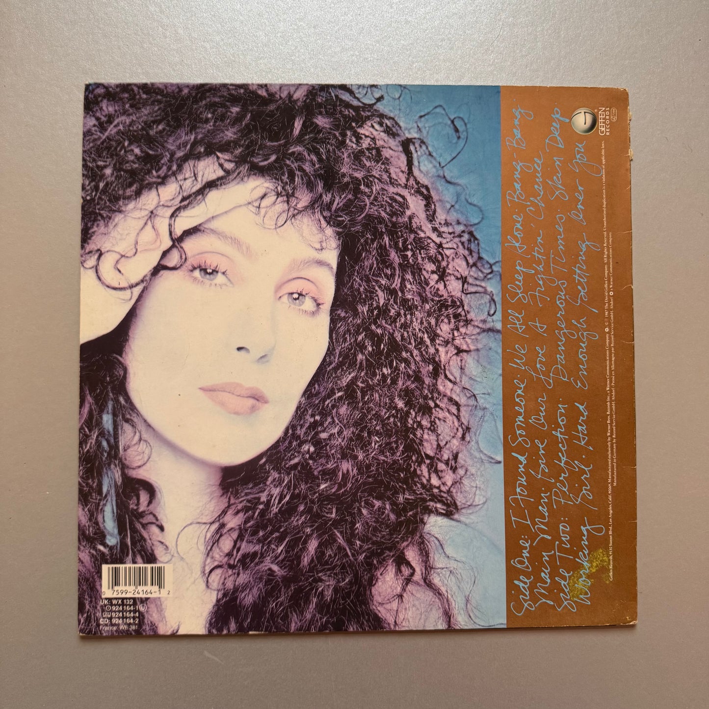 Cher Cher UK vinyl LP