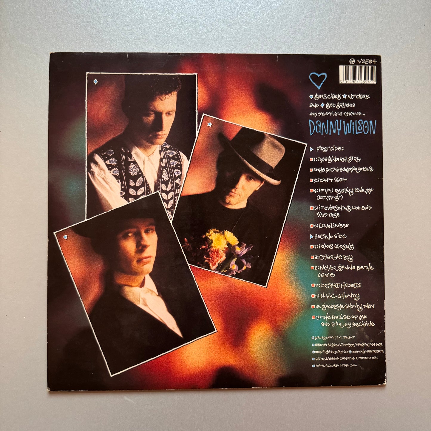 Danny Wilson Bebop Mop Top UK vinyl LP