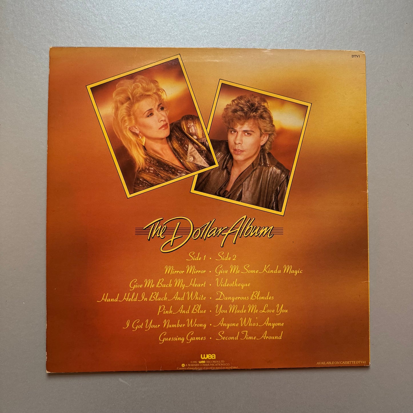 Dollar The Dollar Album UK vinyl LP
