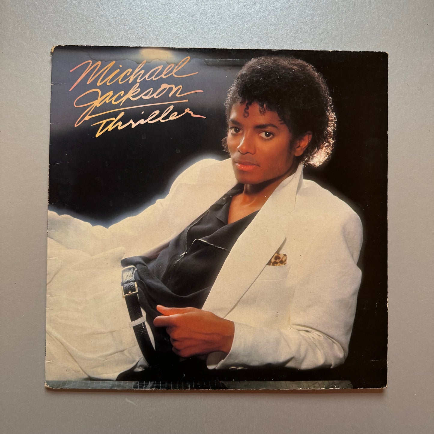 Michael Jackson Thriller UK vinyl LP