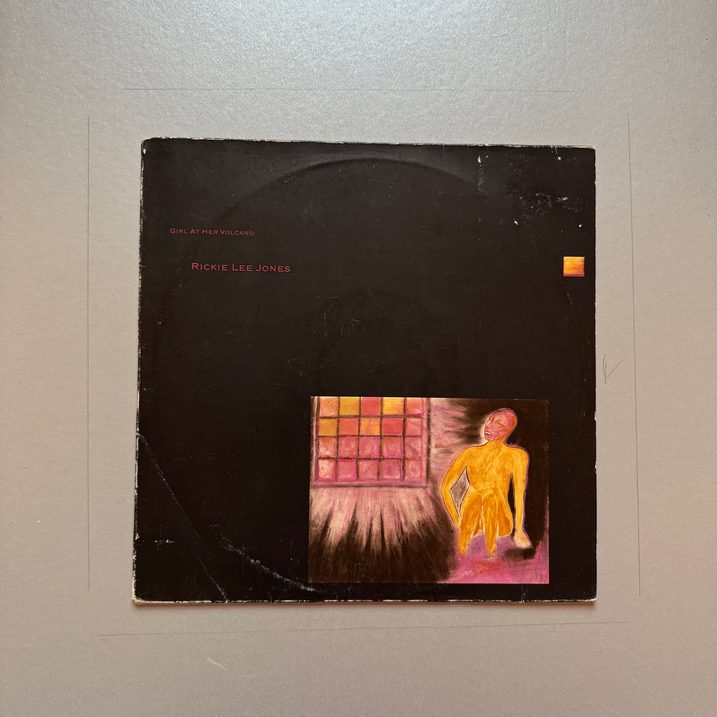 Rickie Lee Jones Girl at Her Volcano UK vinyl LP