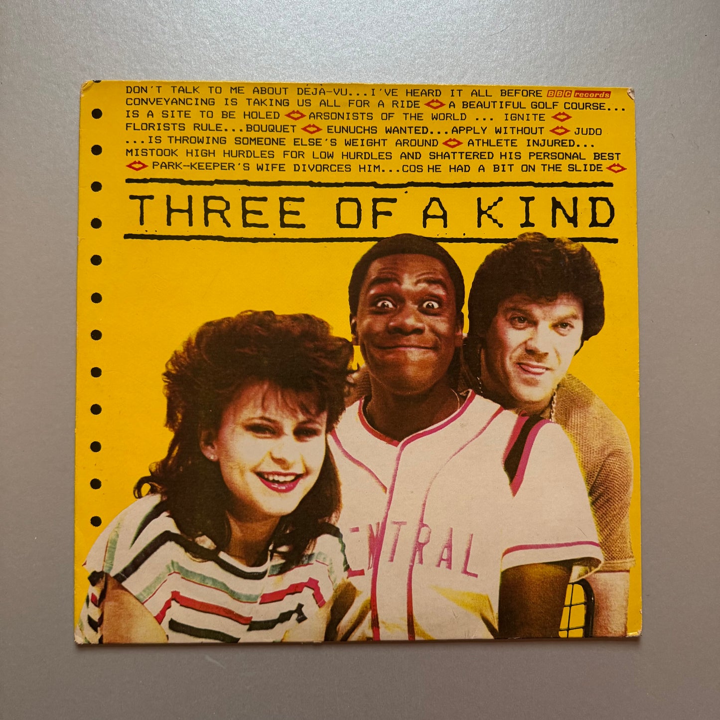 Three of a Kind Soundtrack UK vinyl LP