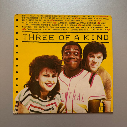 Three of a Kind Soundtrack UK vinyl LP