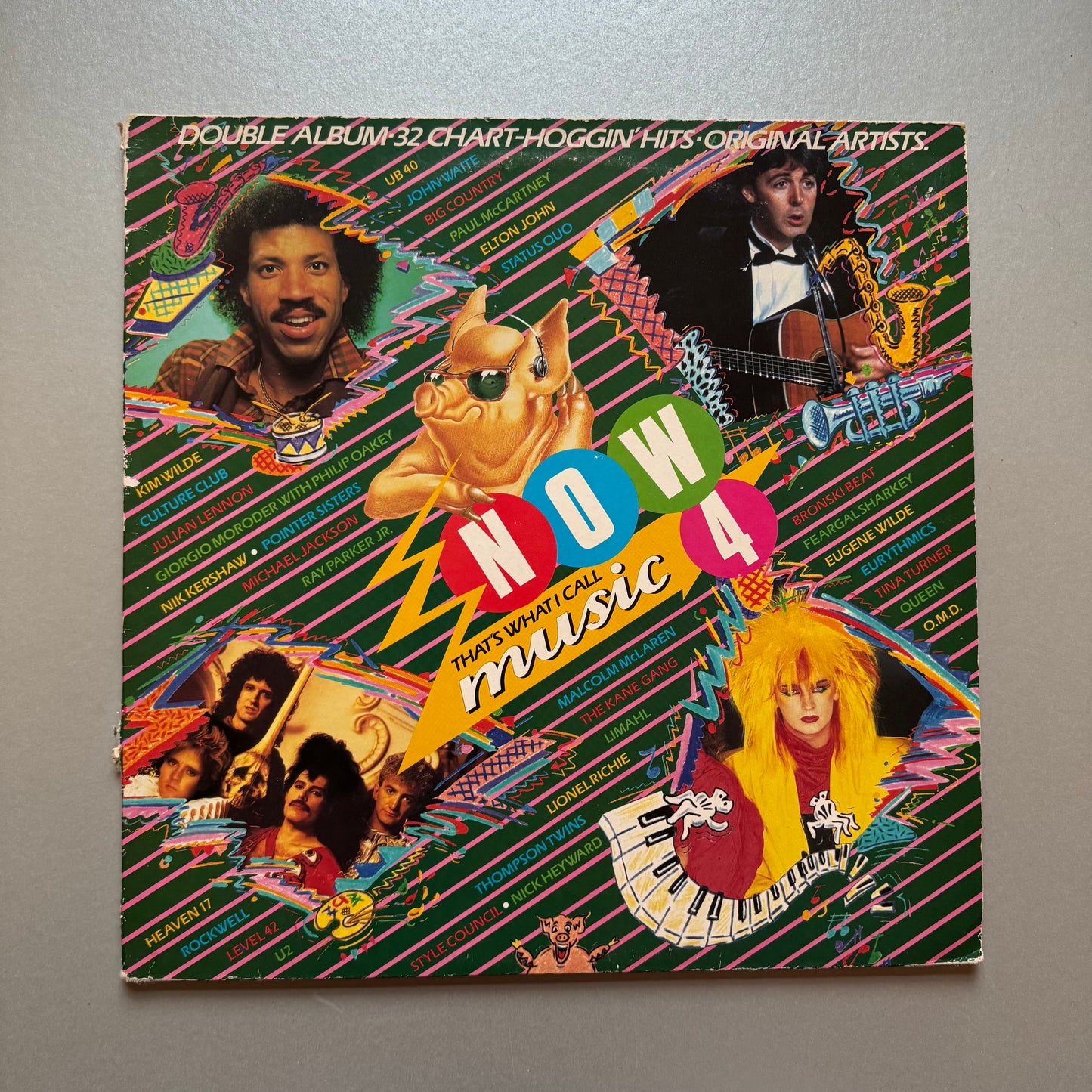 Now That's What I Call Music 4 UK vinyl LP