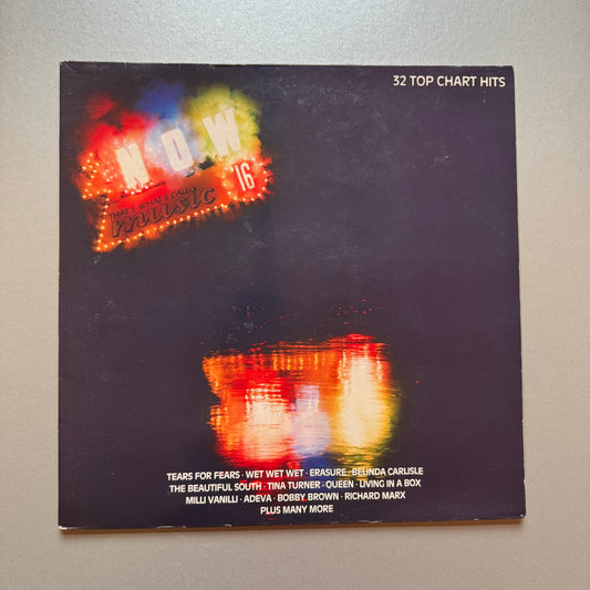 Now That's What I Call Music 16 UK vinyl LP