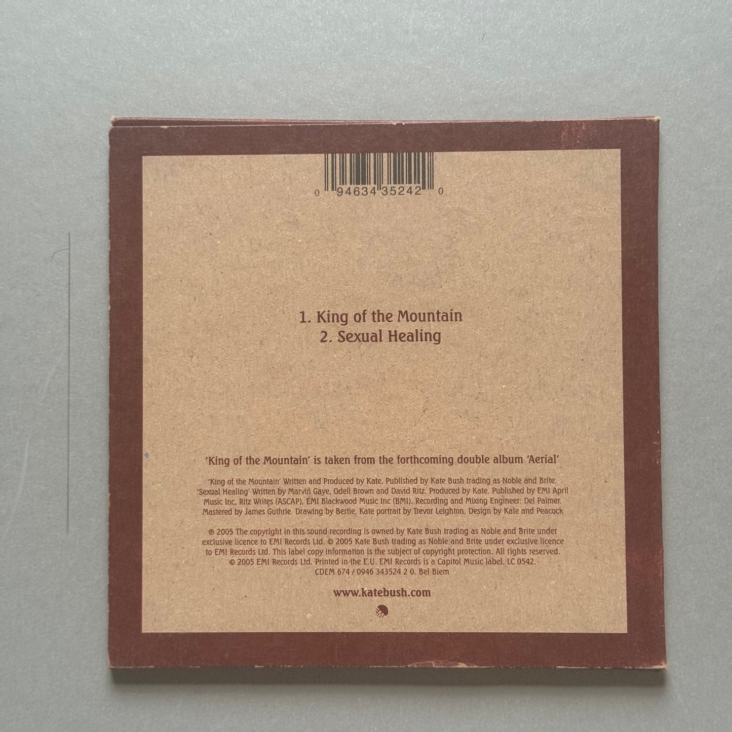 Kate Bush King of the Mountain UK CD single