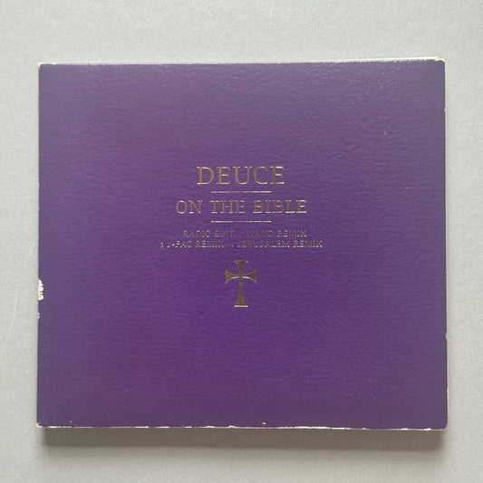 Deuce On the Bible UK CD single