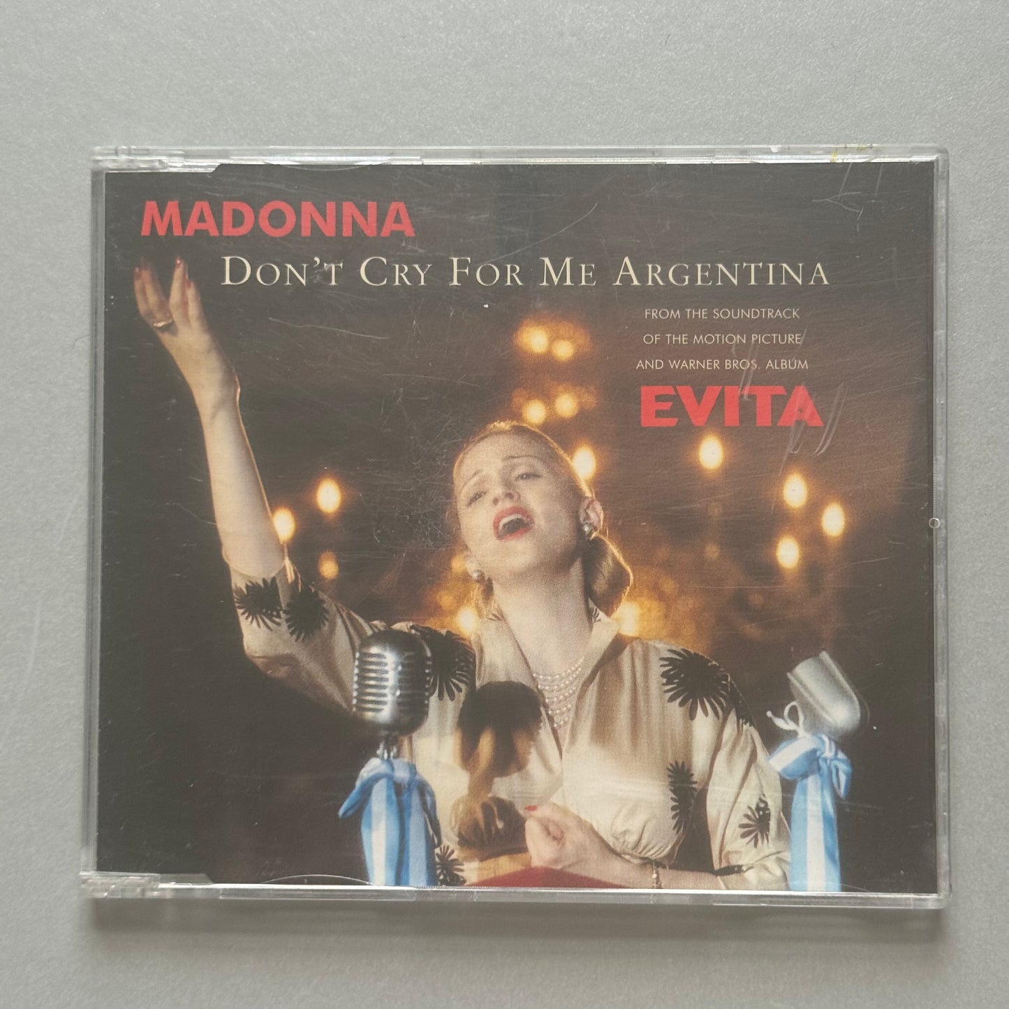 Madonna Don't Cry For Me Argentina UK CD single