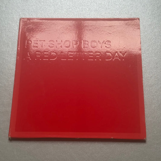 Pet Shop Boys A Red Letter Day UK CD2 single