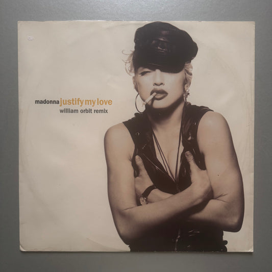 Madonna Justify My Love UK 12” single