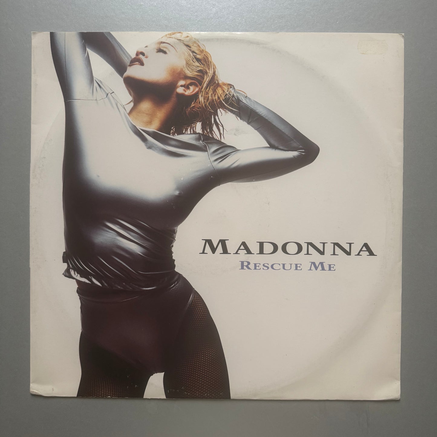 Madonna Rescue Me UK 12” single