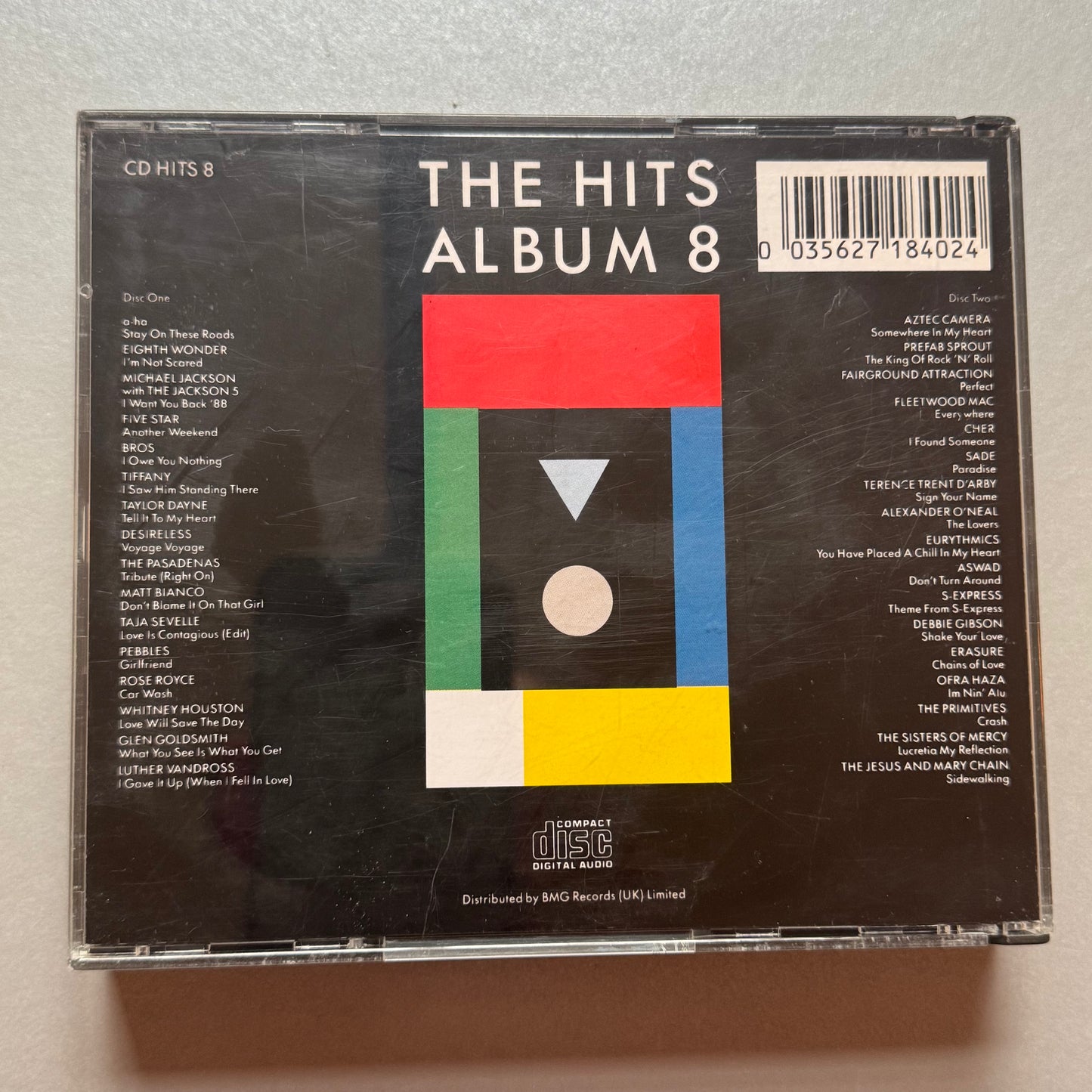 The Hits Album 8 UK CD
