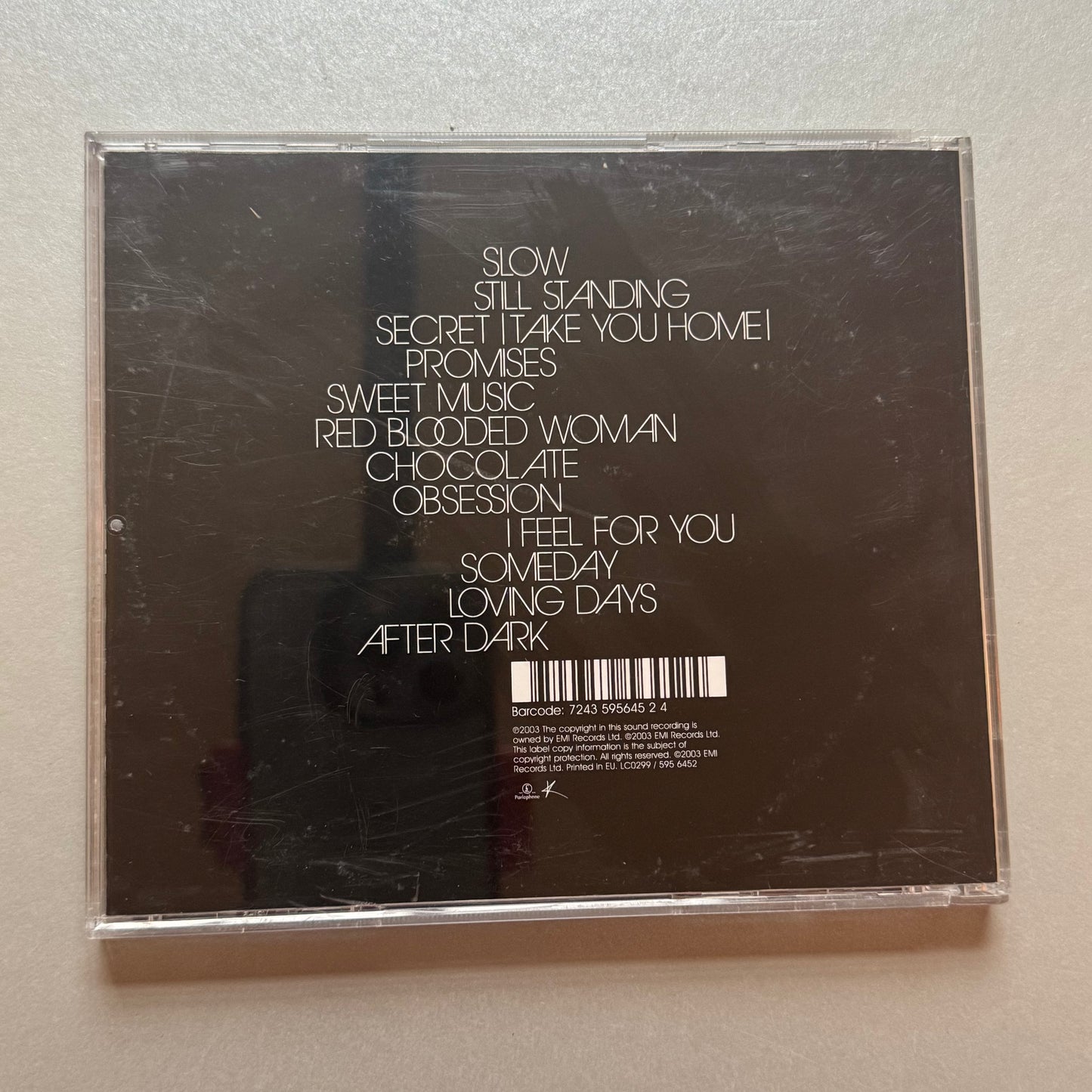 Kylie Minogue Body Language UK CD