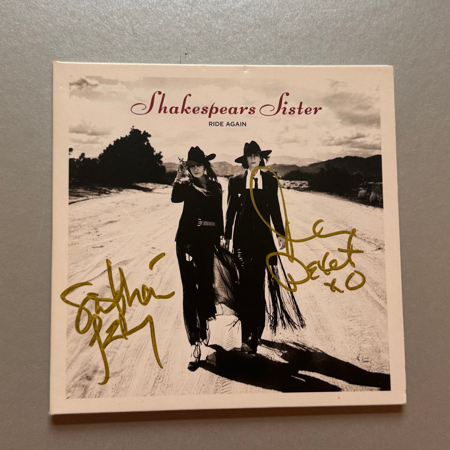 Shakespears Sister Ride Again UK signed CD