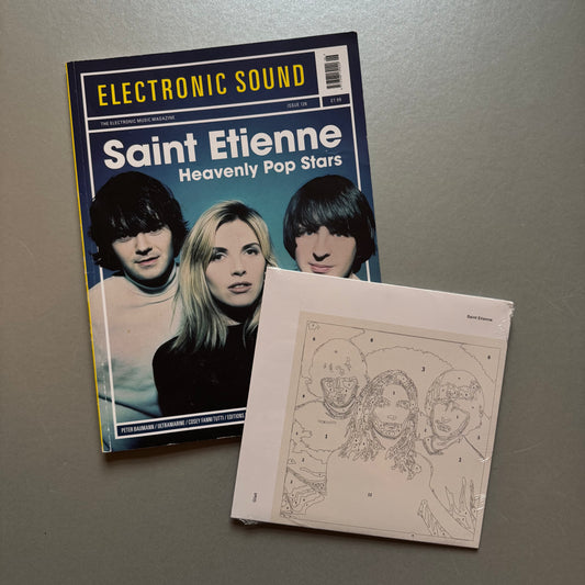 Electronic Sound Magazine 126 Saint Etienne with sealed 7" Glad single