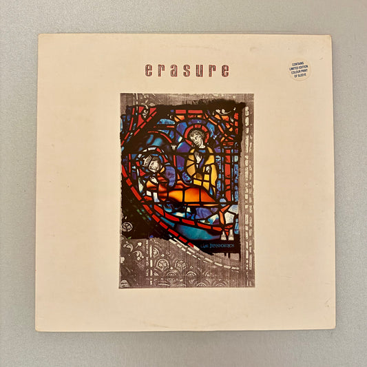 Erasure The Innocents UK vinyl LP with print