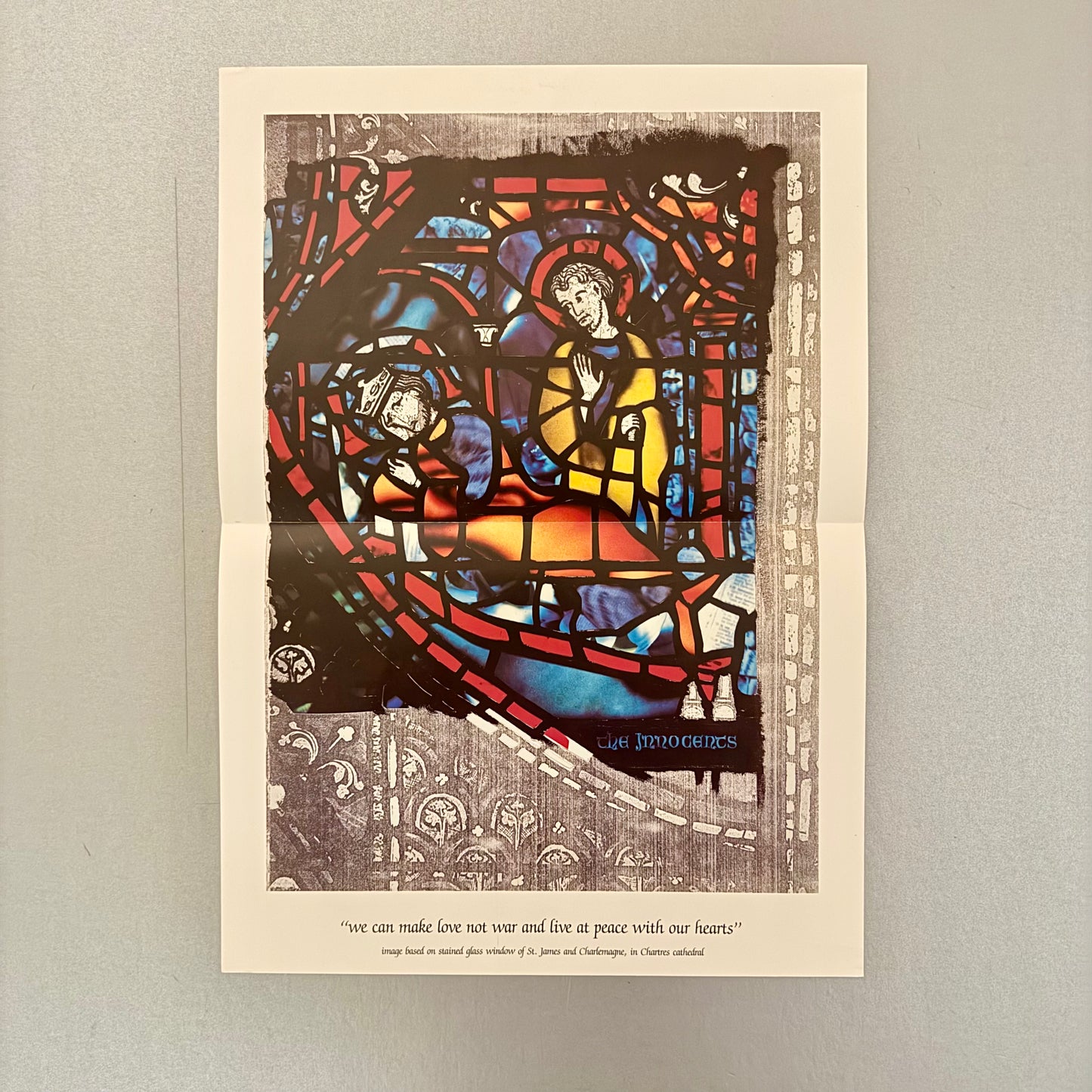 Erasure The Innocents UK vinyl LP with print