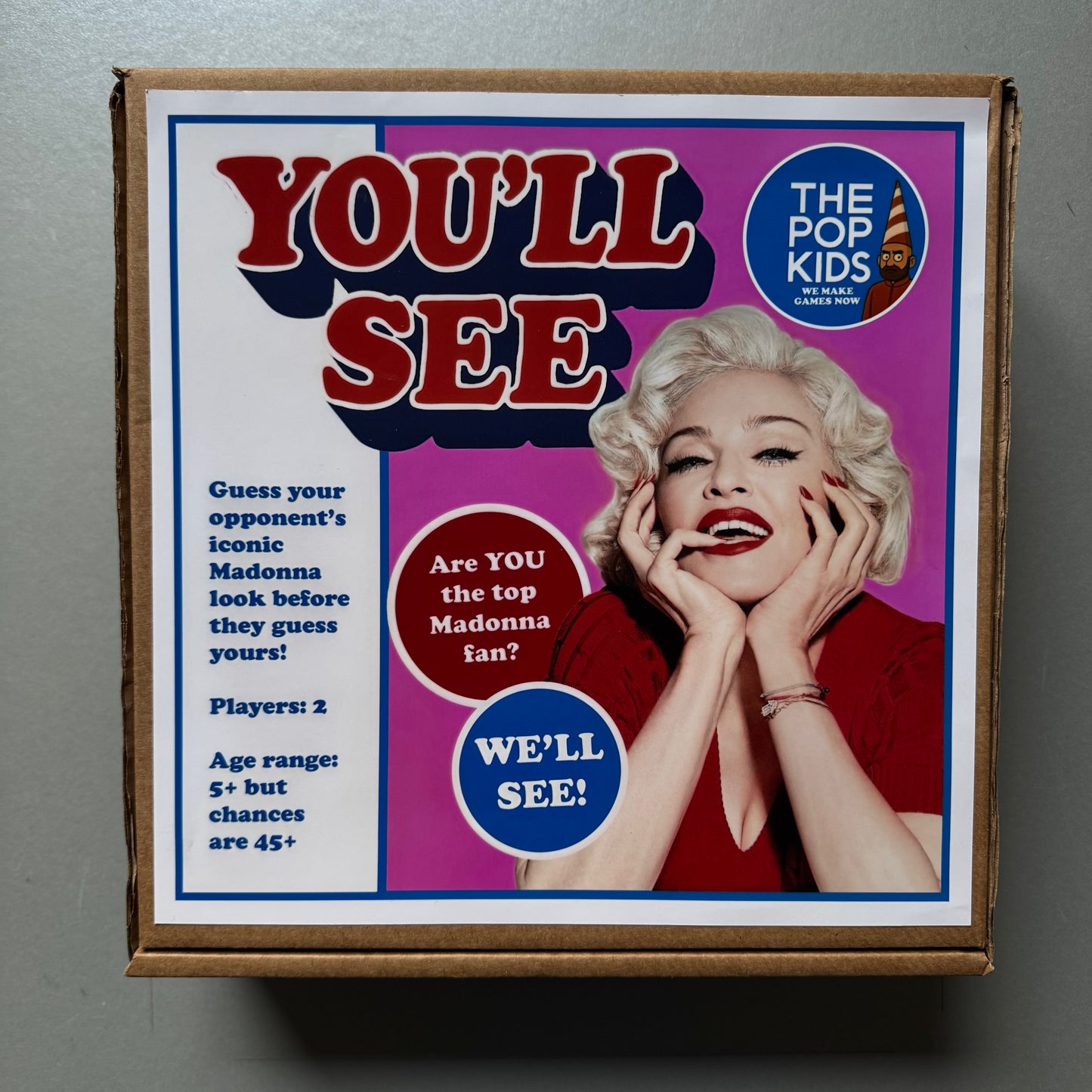 You'll See: The Madonna Guessing game by The Pop Kids