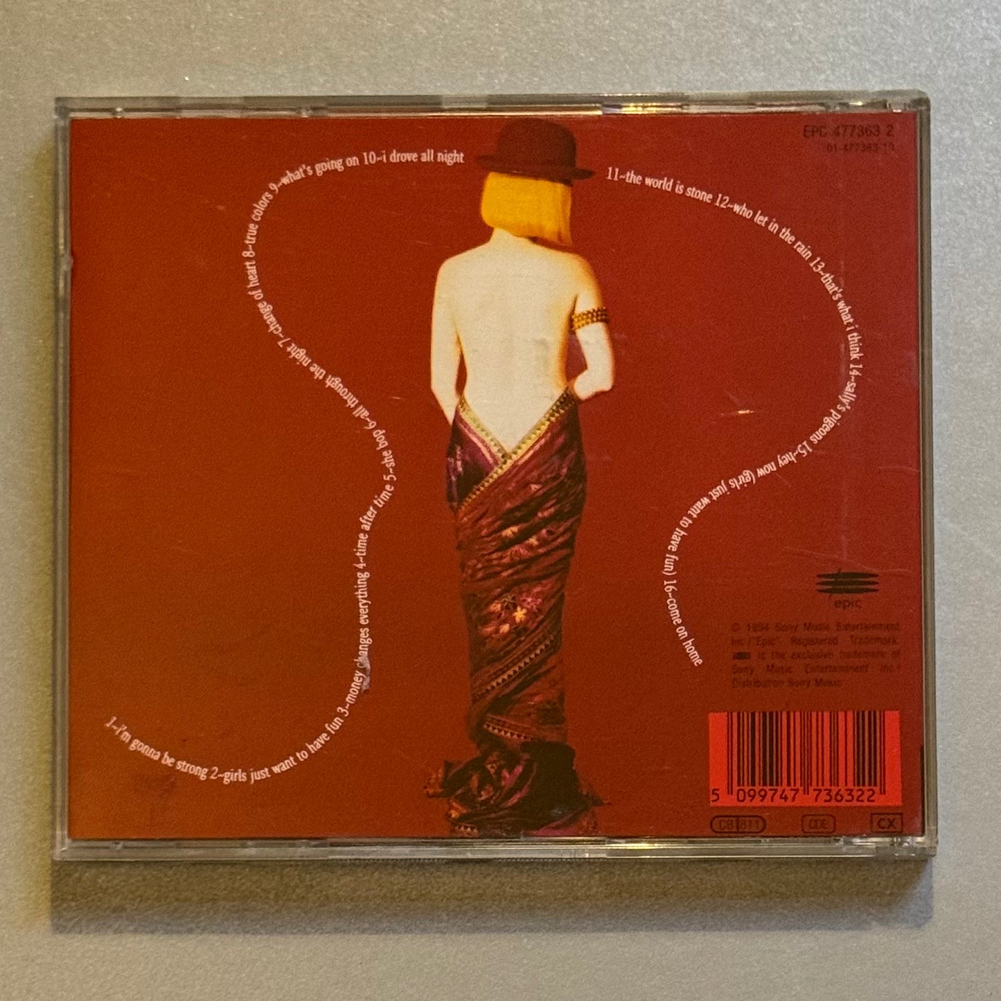 Cyndi Lauper Twelve Deadly Cyns UK CD