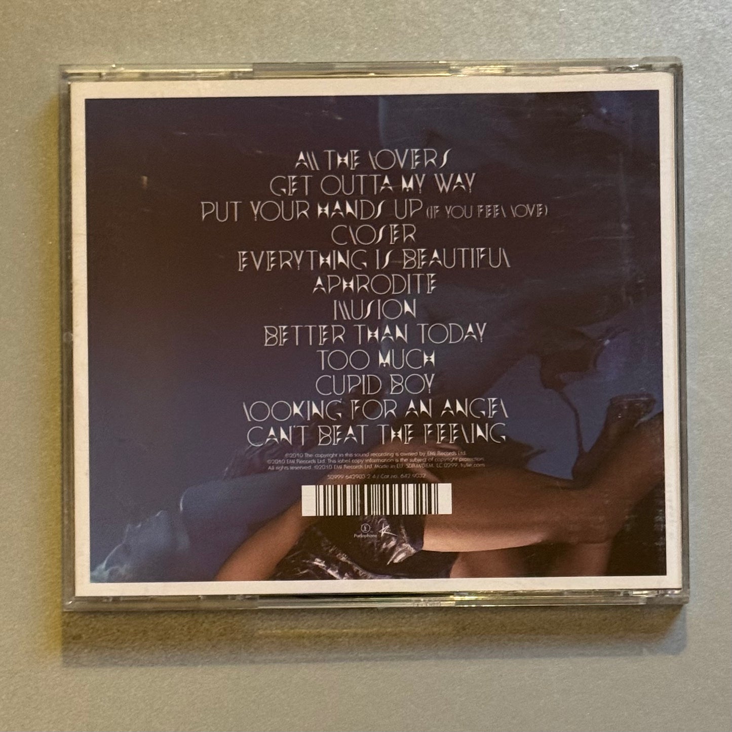 Kylie Minogue Aphrodite UK CD