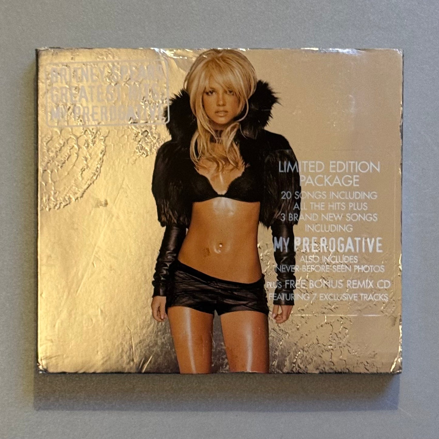 Britney Spears Greatest Hits: My Prerogative UK Ltd Ed 2CD