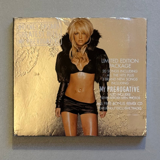 Britney Spears Greatest Hits: My Prerogative UK Ltd Ed 2CD