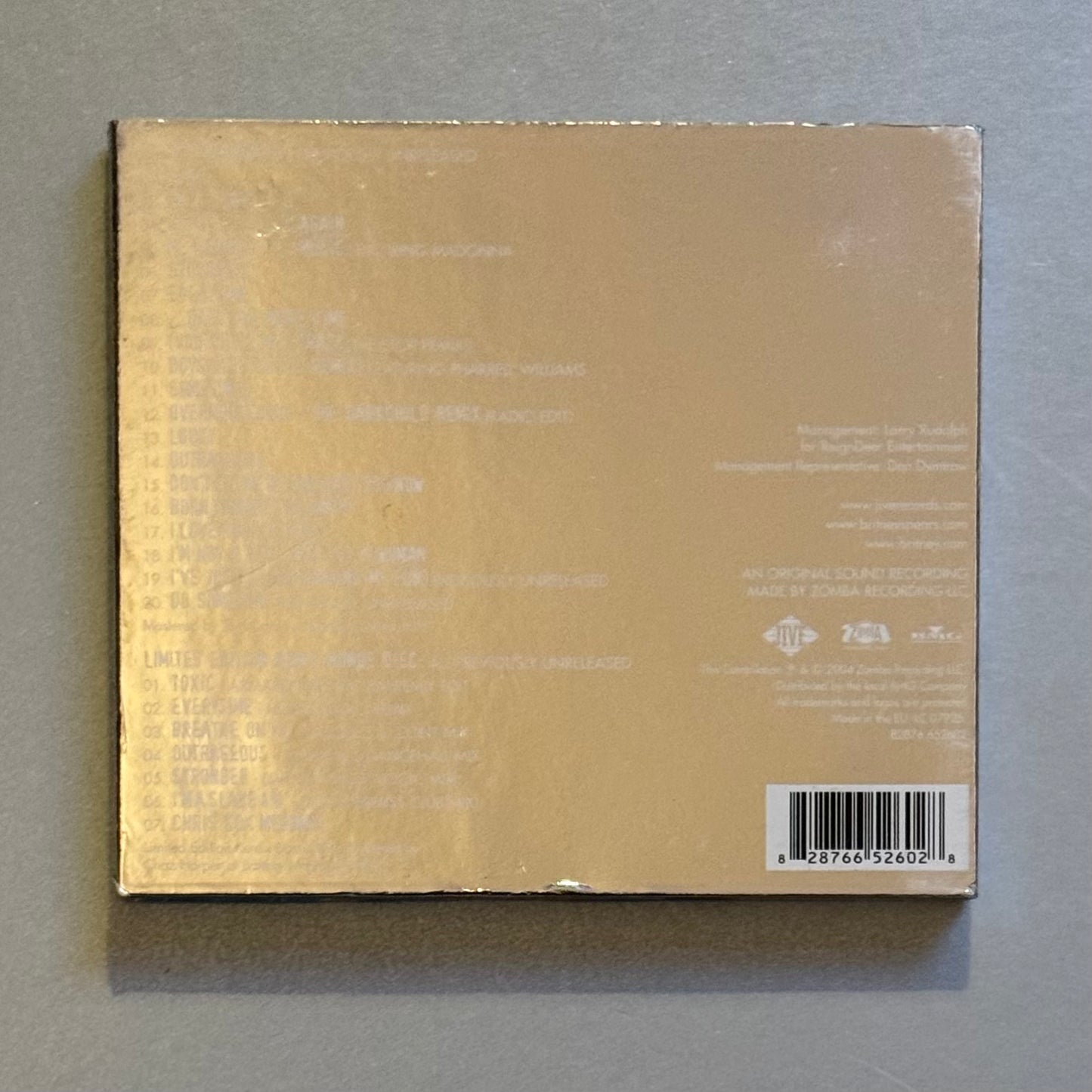 Britney Spears Greatest Hits: My Prerogative UK Ltd Ed 2CD