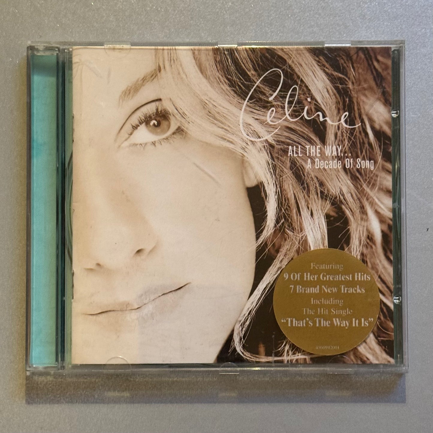 Celine Dion All The Way a Decade of Song UK CD