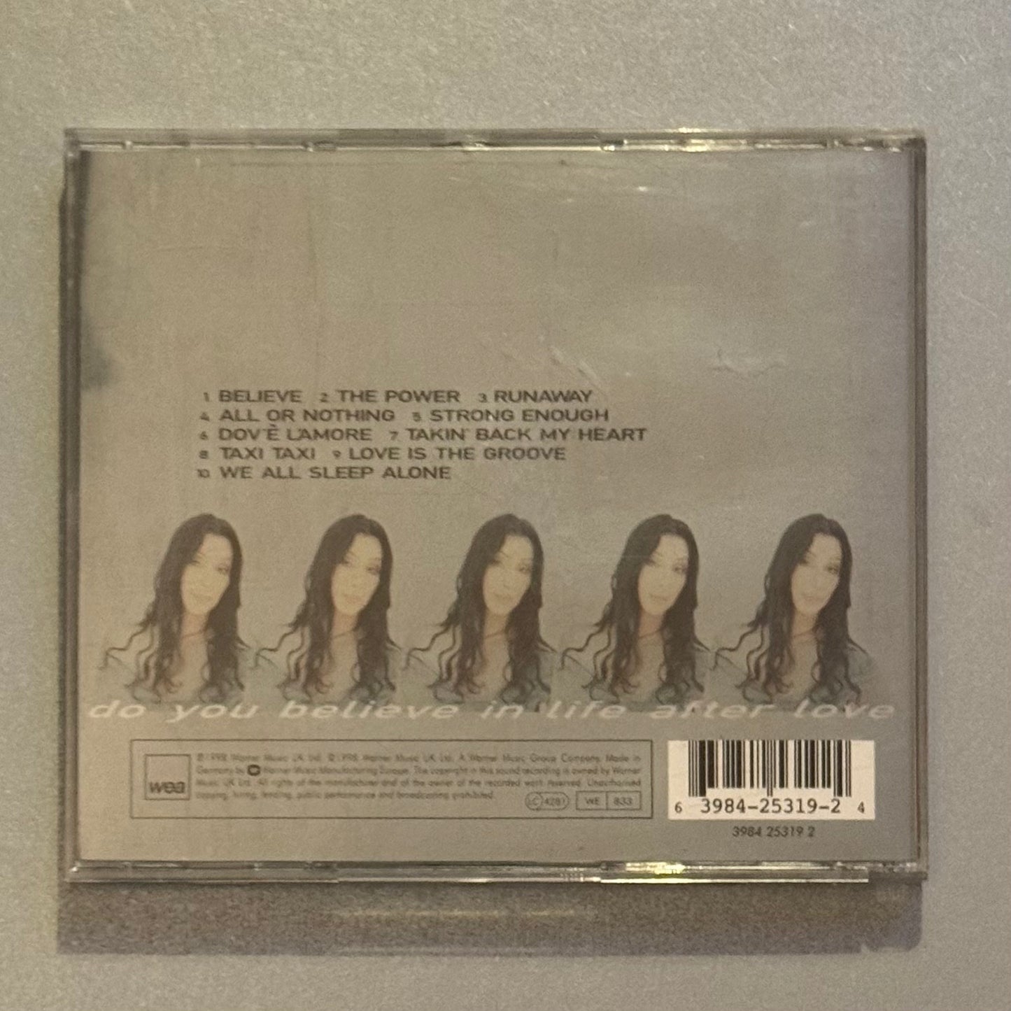 Cher Believe UK CD