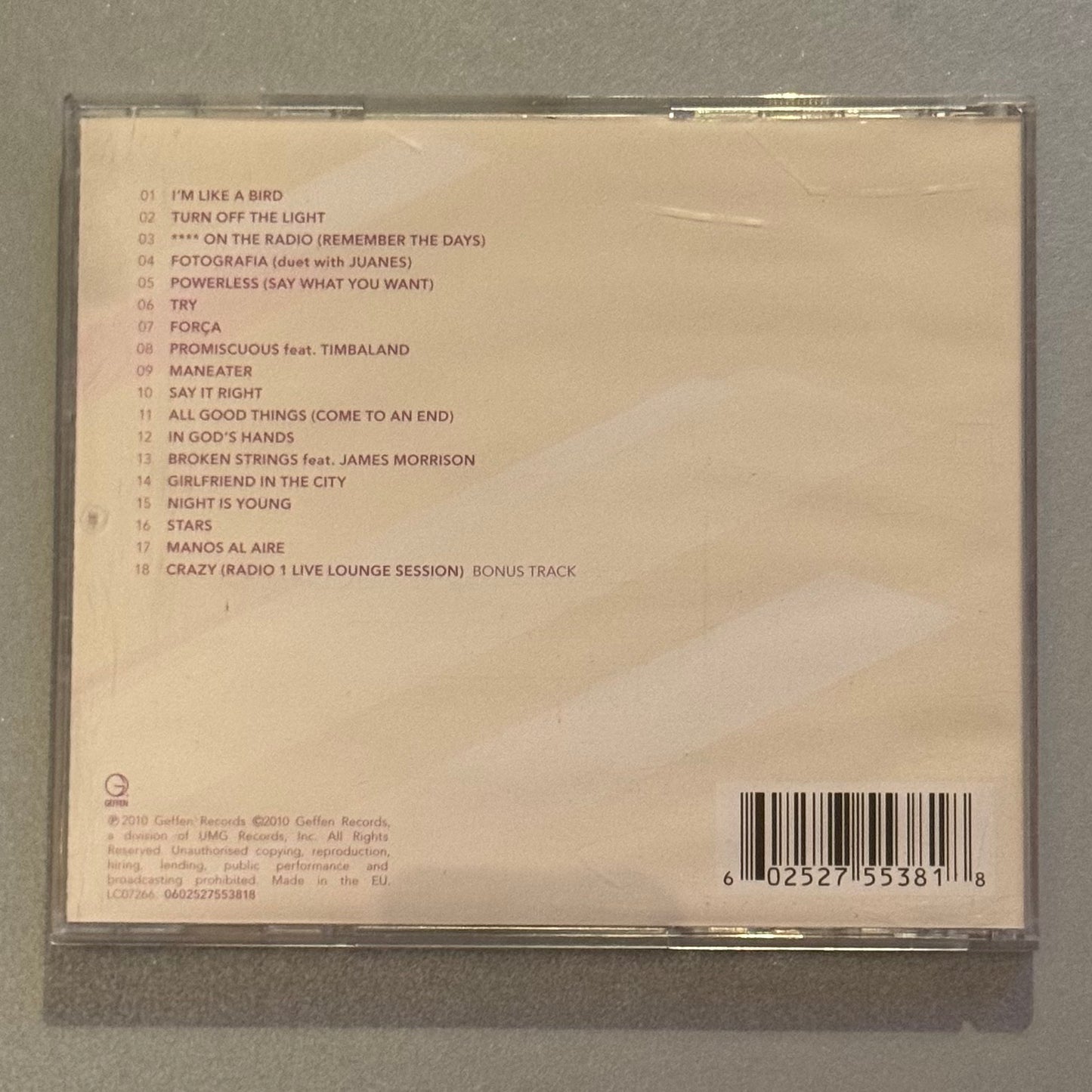 Nelly Furtado The Best of Nelly Furtado UK CD