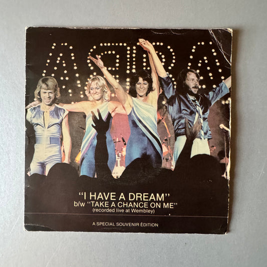 ABBA I Have a Dream Souvenir Edition UK 7" single