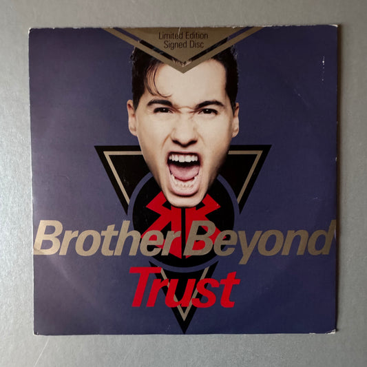 Brother Beyond Trust Signed Disc UK 7" single