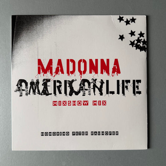 Madonna American Life Mixshow Mix UK vinyl RSD LP