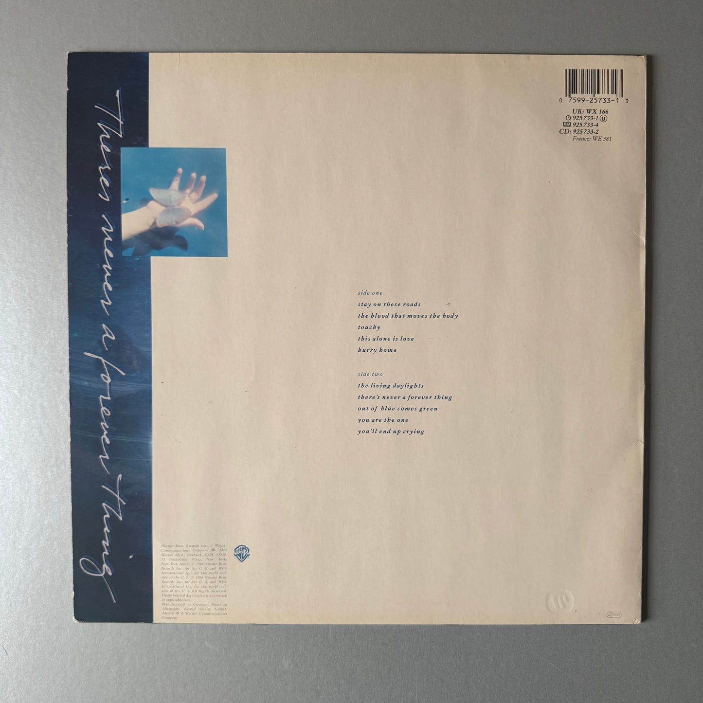 a-ha Stay on These Roads UK vinyl LP