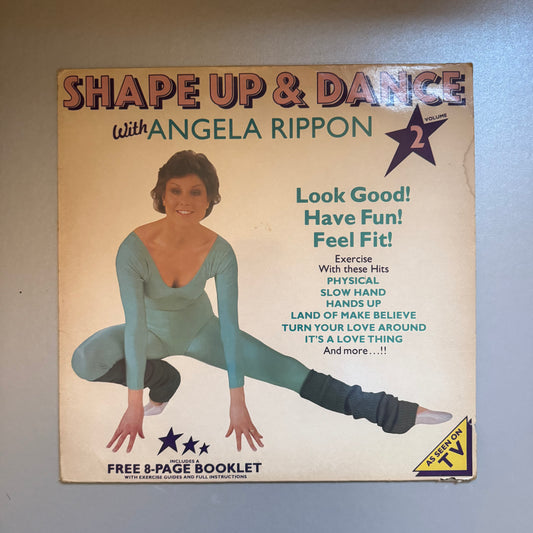 Shape up and Dance with Angela Rippon UK vinyl LP