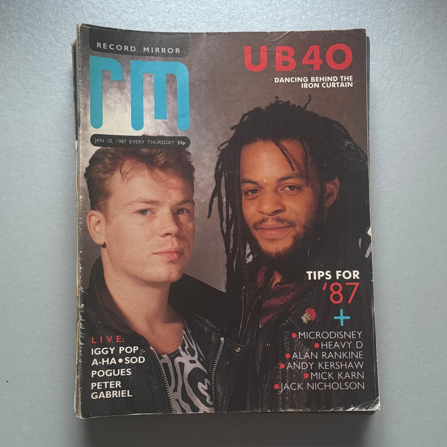 Record Mirror Jan 10 1987