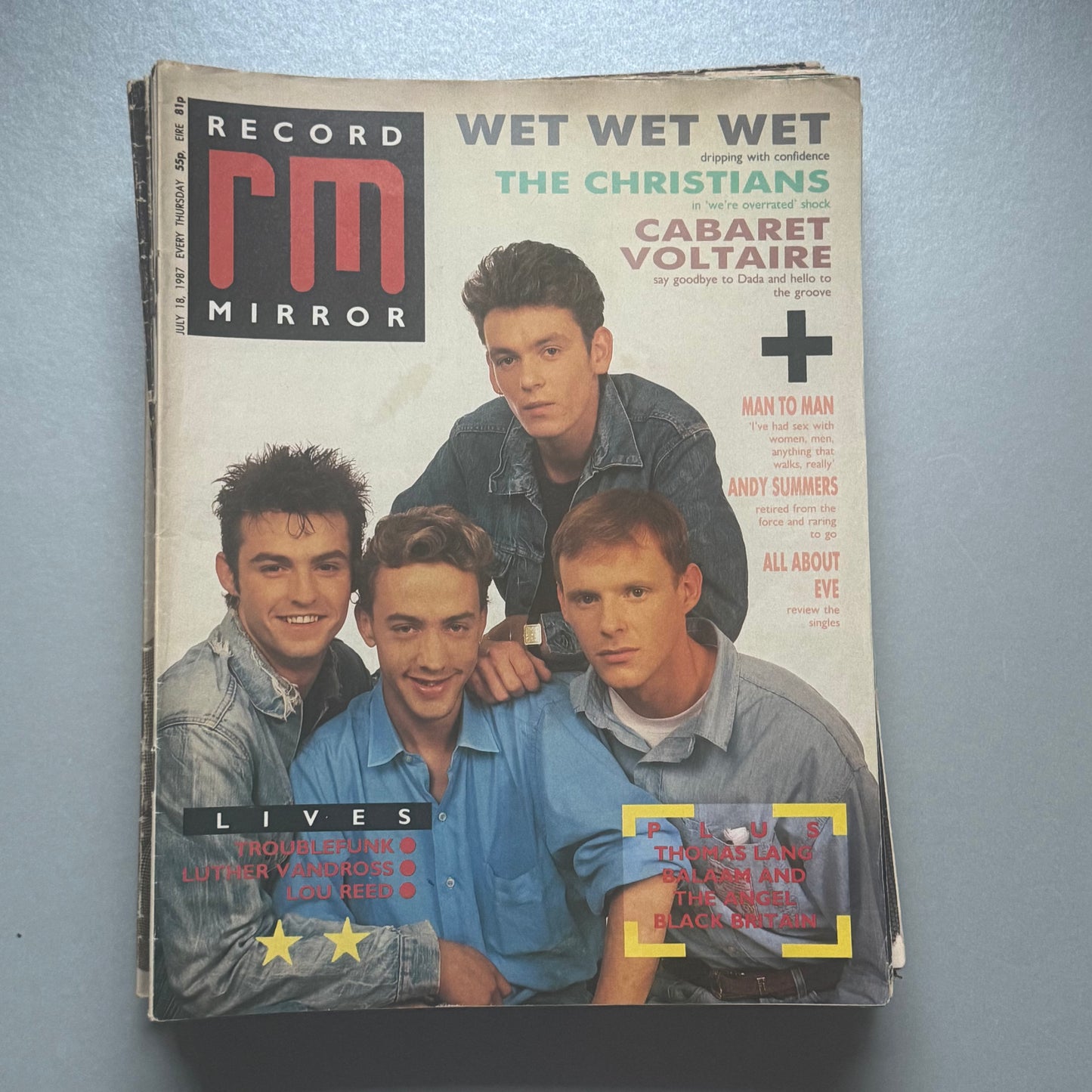 Record Mirror Jul 18 1987