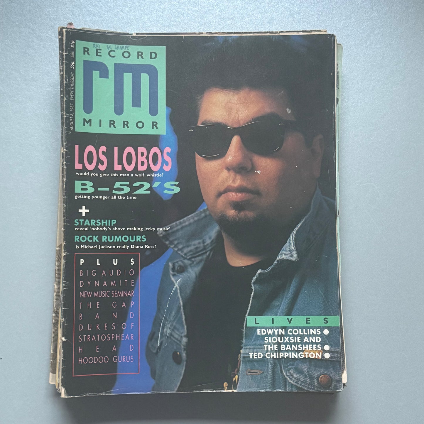 Record Mirror Aug 8 1987