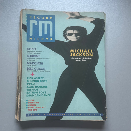 Record Mirror Aug 29 1987