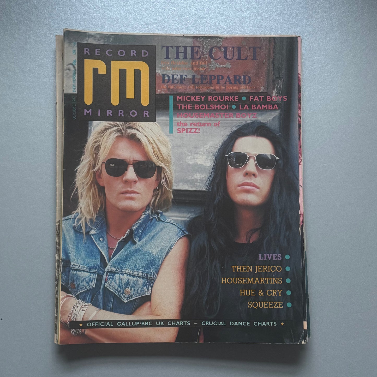 Record Mirror Oct 3 1987