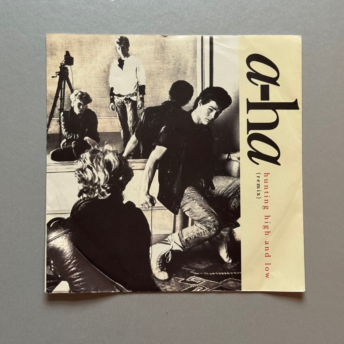 A-ha Hunting High and Low (Remix) UK 7” single